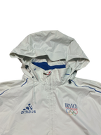 Vintage Adidas 1996 Frankreich Olympic Trackjacket (L)(Selten)