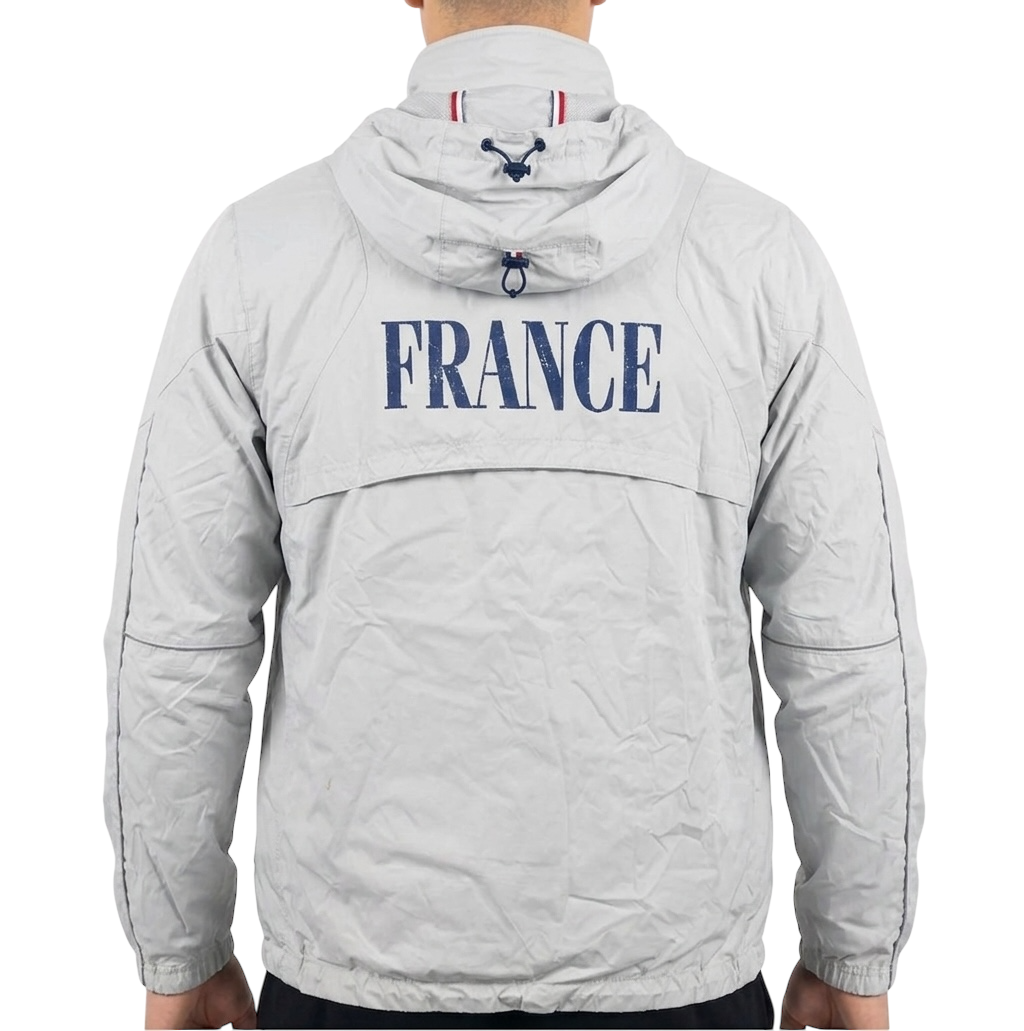 Vintage Adidas 1996 Frankreich Olympic Trackjacket (L)(Selten)